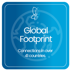 She Inspires Global Footprint – Connections in over 41 countries.