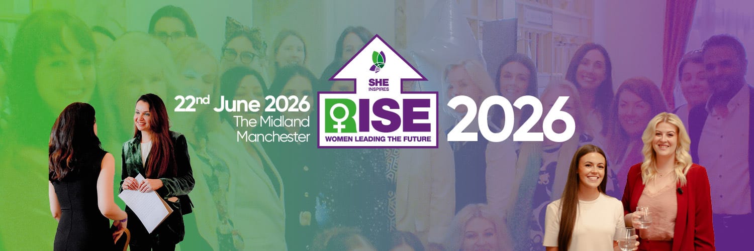 She Inspires RISE 2026 Slider